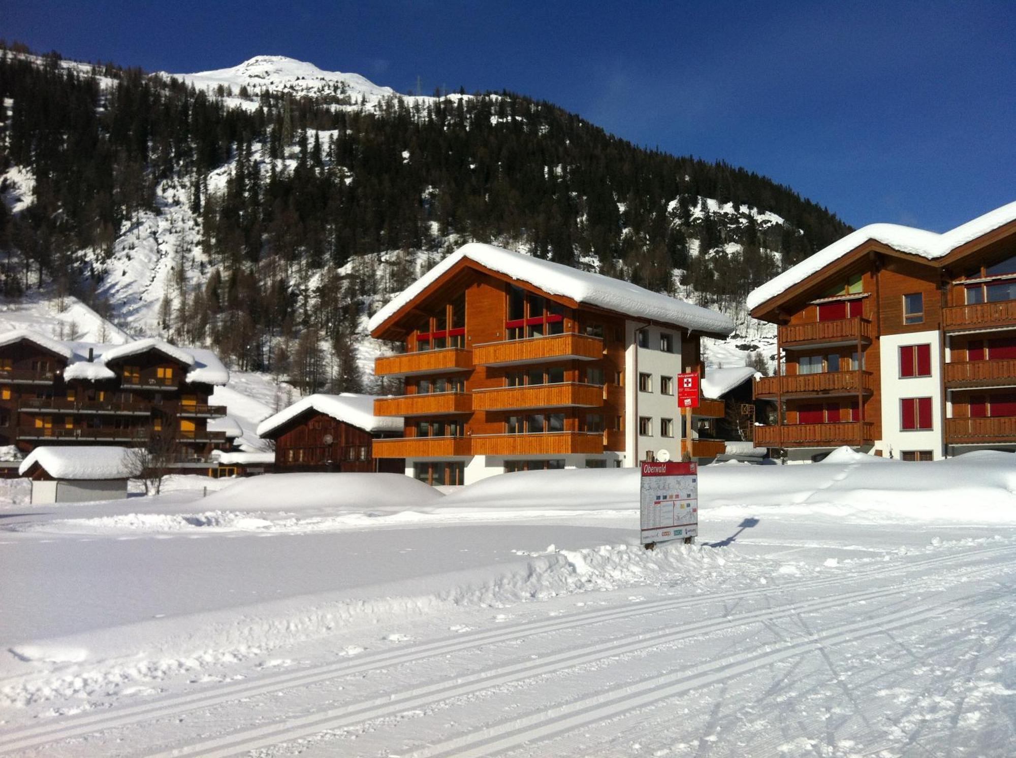 Apartmán 6 Dorfstrasse Oberwald Exteriér fotografie